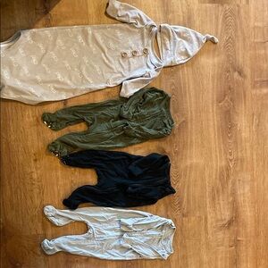Caden Lane Gown and Onesies